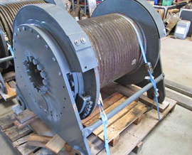 Gebraucht LIEBHERR Free Fall Winch 20 to left side - 2008